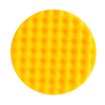 Σφουγγάρι Γυαλίσματος Mirka Ø 150 mm - Κίτρινο - Ανάγλυφο