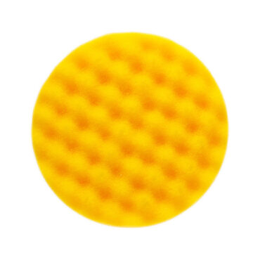 Σφουγγάρι Γυαλίσματος Mirka Golden Finish Pad-1 Ø 85 mm - Κίτρινο - Ανάγλυφο