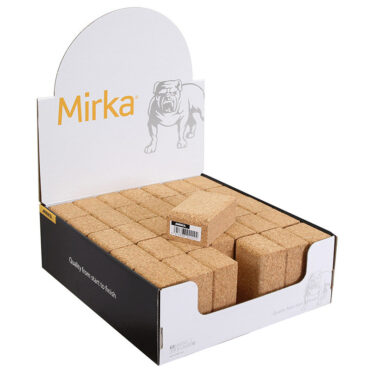 Mirka® Sanding Block Cork 100 x 60 x 40 mm in Display